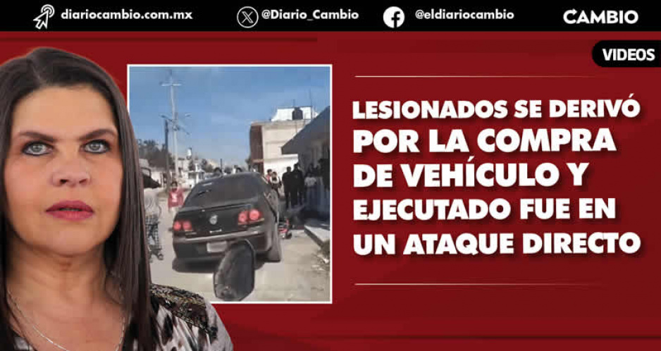 Miércoles violento en Texmelucan deja un muerto y dos heridos; a tres días de iniciar 2024