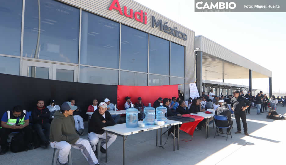 Huelga en Audi cumple 20 días, se estiman pérdidas por más de 14 mil millones