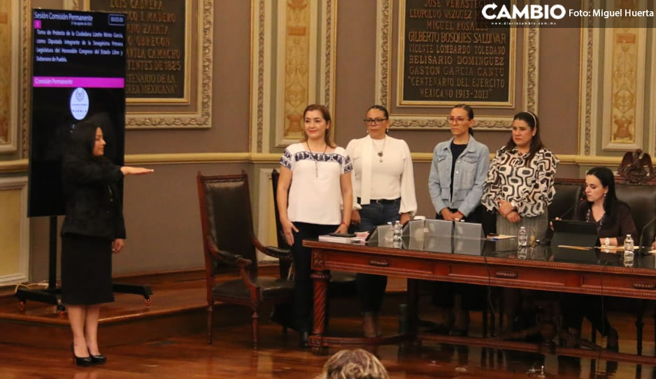 Lizette Minto toma protesta como diputada de la Sexagésima Primera Legislatura del Congreso (VIDEO)
