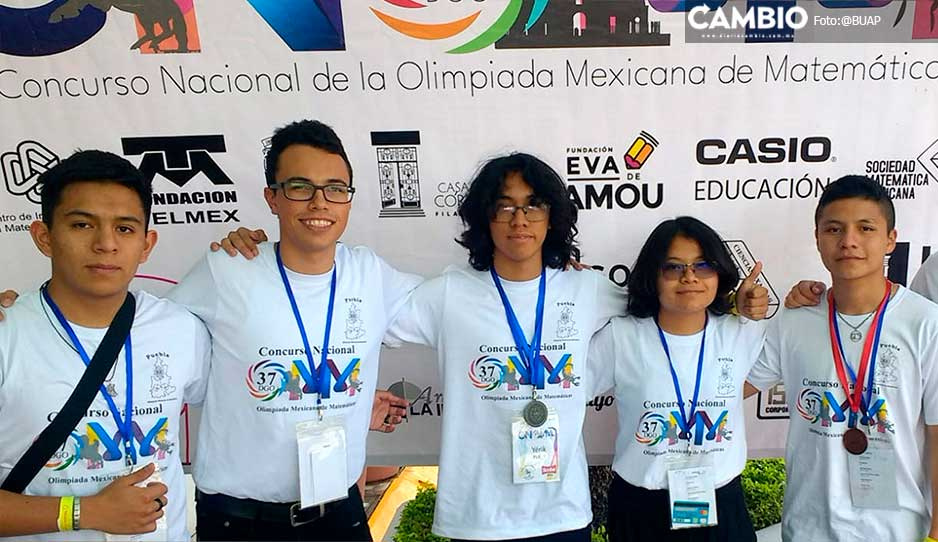 Estudiante BUAP logra el segundo lugar en la XXXVII Olimpiada Mexicana nacional de Matemáticas