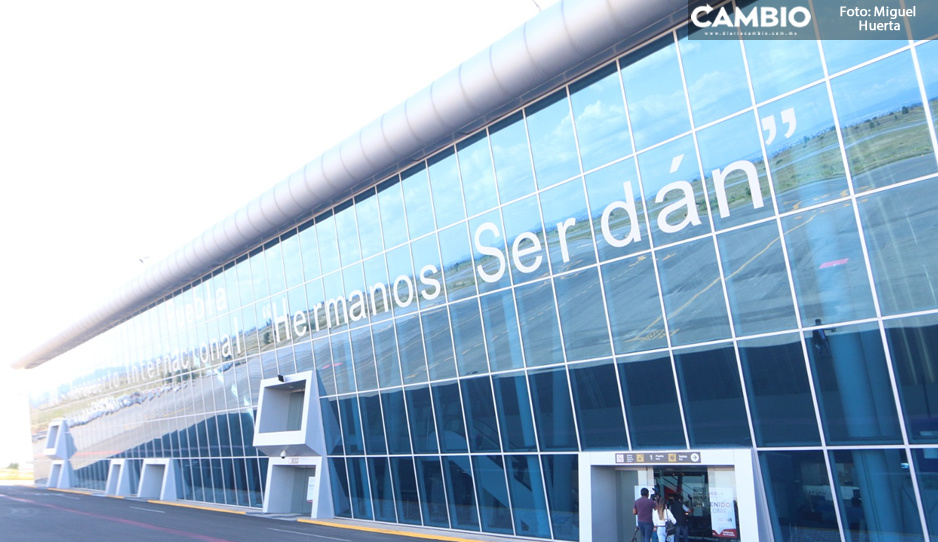 ¡No otra vez! Suspenden vuelos en aeropuerto Hermanos Serdán de Puebla por ceniza volcánica