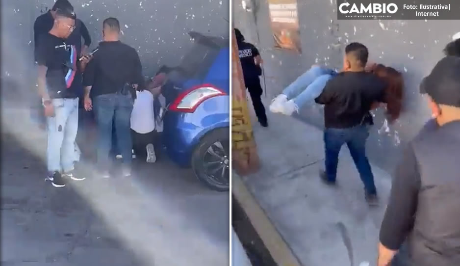VIDEO: ¡Otra vez en la mira! Jovencita queda inconsciente tras salir de bar “Una y más”