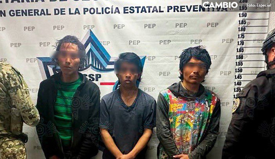 Capturan tres narcomenudistas en San Bartolo