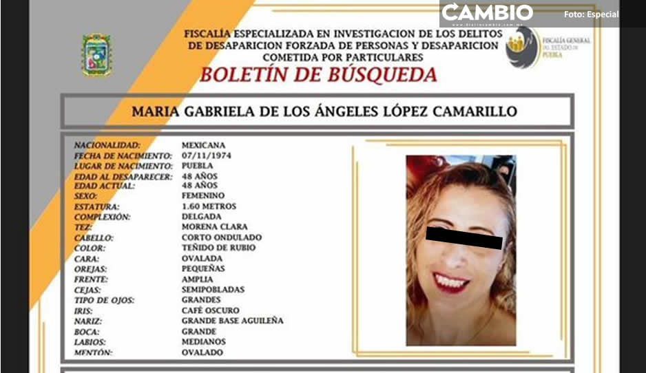 Feminicidio 14: Encuentran muerta a María Gabriela, desaparecida el 8M en Los Héroes