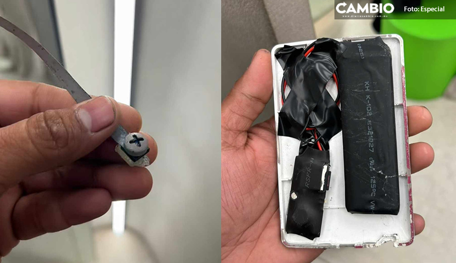 ¡Qué vergüenza! Joven descubre cámara oculta en forma de tornillo dentro de probadores (VIDEO)