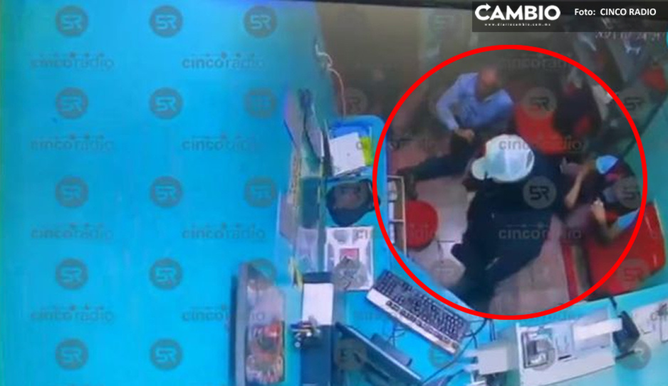 VIDEO: Así entró el comando armado a robar la taquilla en la Arena Puebla