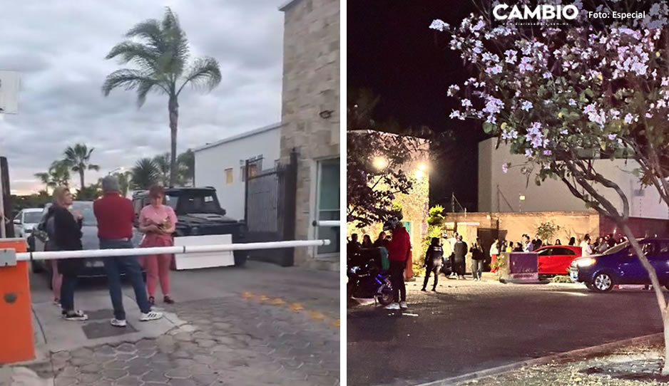 Los ricos también lloran: Impiden acceso a clúster El Deseo y Praga de Lomas de Angelópolis por morosos