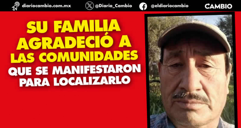 A casi 72 horas de su desaparición por fin localizan al activista Carlos Rodríguez Leal