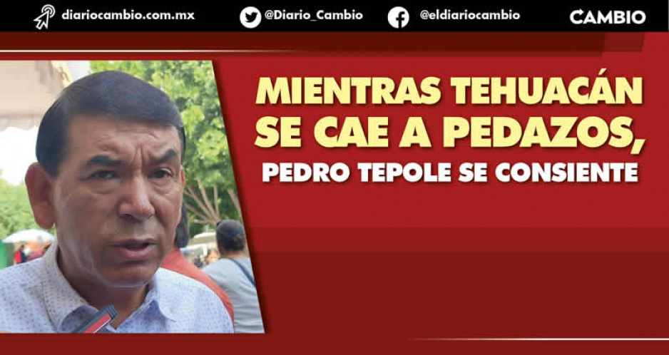 Pedro Tepole se gasta 1.7 millones en comidas, bocadillos y box lunchs