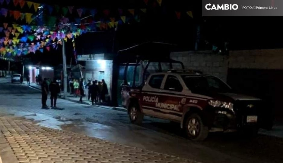 Joven muere balaceado mientras cenaba en Tehuacán