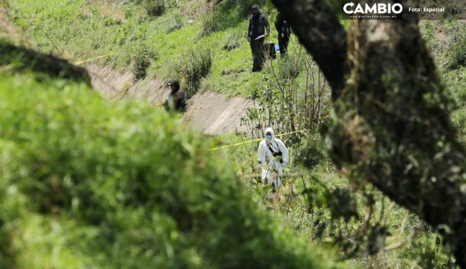 Localizan restos humanos en terrenos de cultivo de Zoquiapan