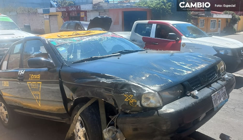 Taxista que volcó entre Las Torres y Avenida Nacional, perdió el control por conducir borracho