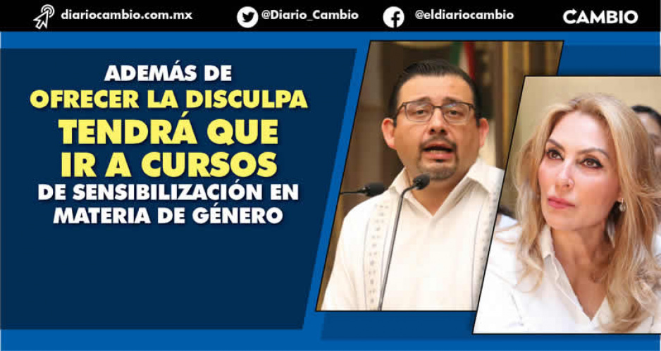 Eduardo Alcántara presenta disculpa a Erika de la Vega y tendrá que leer el oficio en el Congreso