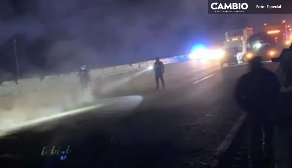 Tras 12 horas de bloqueo se restablece la circulación en la México-Puebla