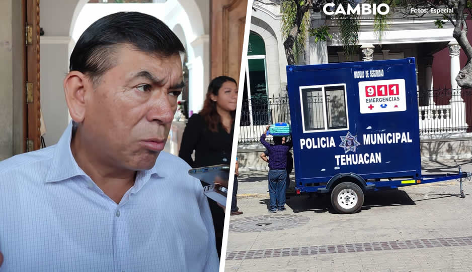 Pedro Tepole tira a la basura proyecto de módulos de seguridad: solo colocará puntos móviles donados