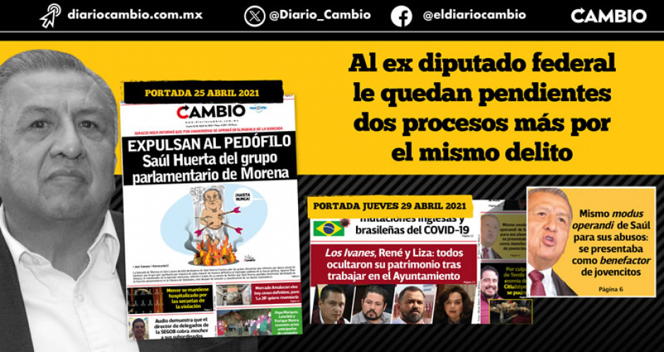 Juez poblano sentencia a 22 años a Saúl Huerta por abuso sexual; falta el ocurrido en CDMX