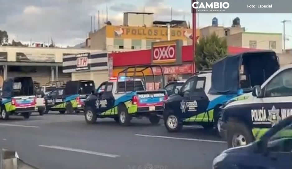 Riña entre comerciantes desata fuerte movilización policiaca en la Central de Abasto