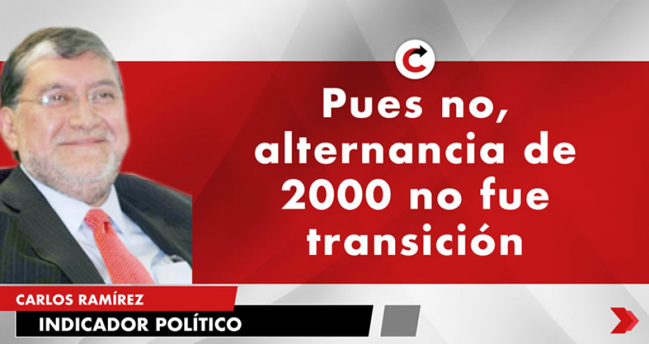 Pues no, alternancia de 2000 no fue transición