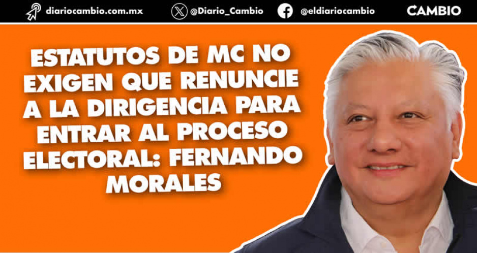 Fer Morales lanza sus primeros golpes: PRI se la ha pasado de esquirol de Morena