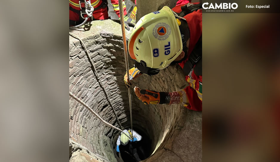 Del fondo de un pozo, sacan cadáver putrefacto en colonia Gavilanes