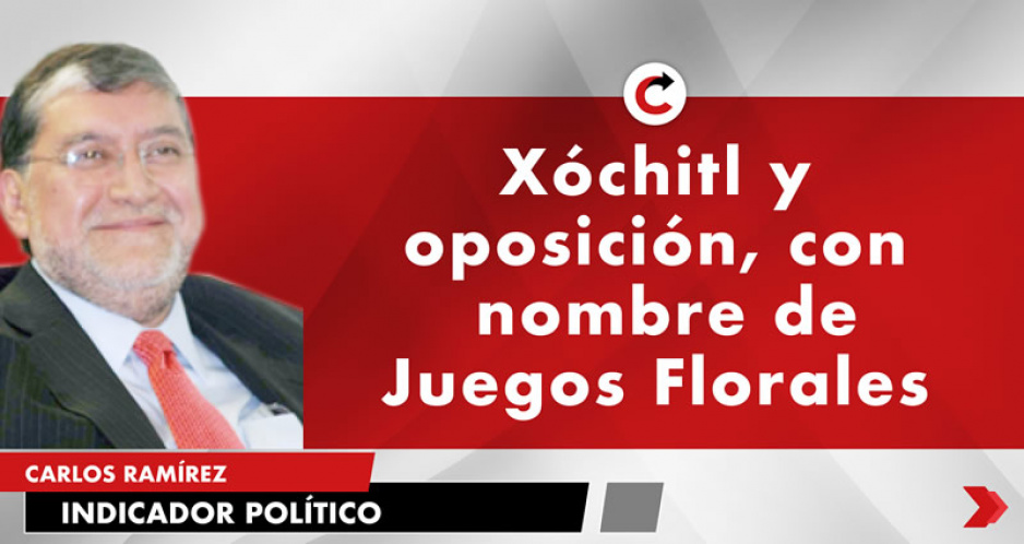 Xóchitl y oposición, con nombre de Juegos Florales