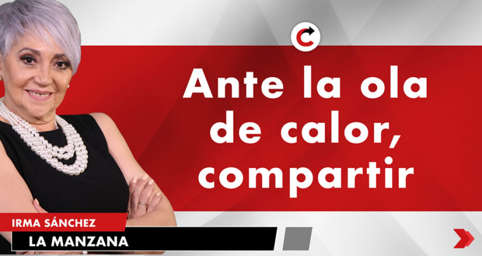 Ante la ola de calor, compartir