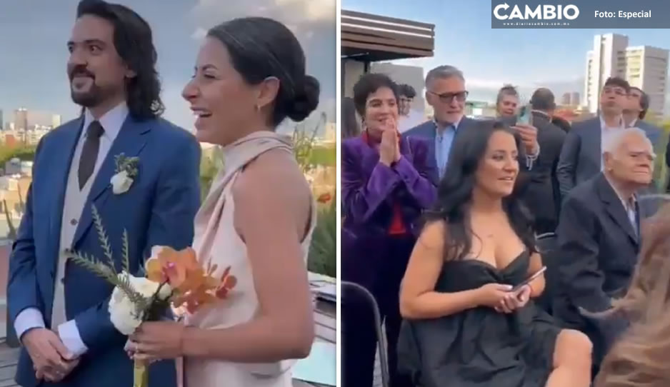 ¿Una señal para no casarse? Alerta sísmica interrumpe boda en CDMX (VIDEO)