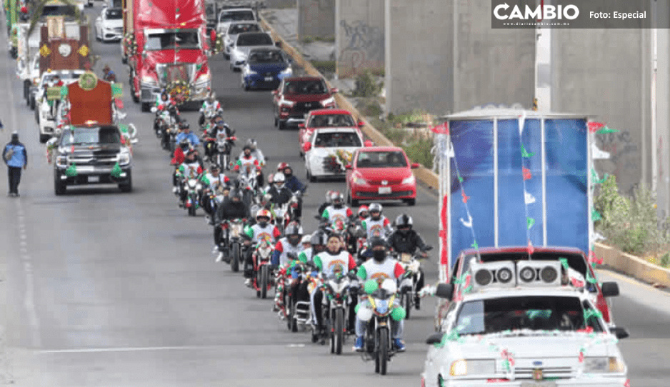 Peregrinos cruzan zonas peligrosas de Texmelucan y Tlalancaleca para llegar a la Basílica de Guadalupe