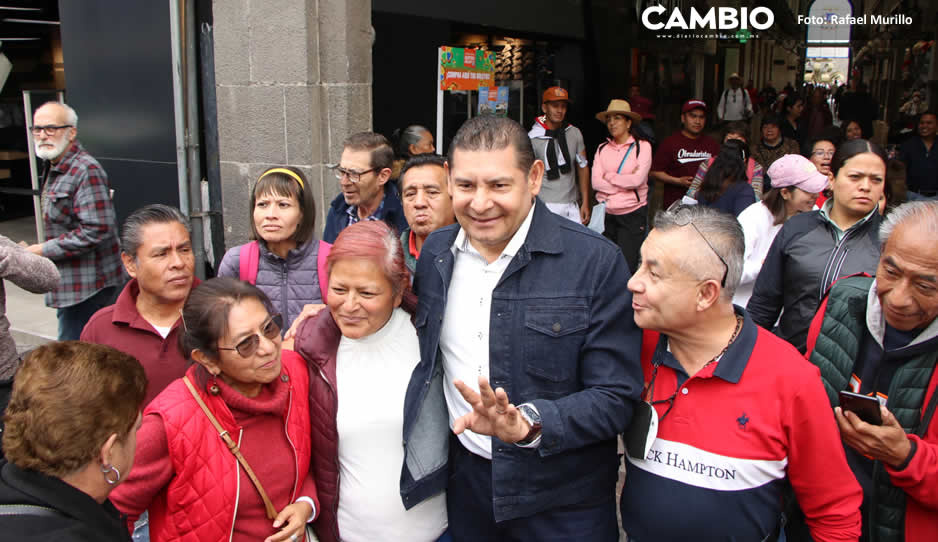Armenta llama a la unidad en Morena tras división entre aspirantes a la alcaldía de Puebla (VIDEOS)