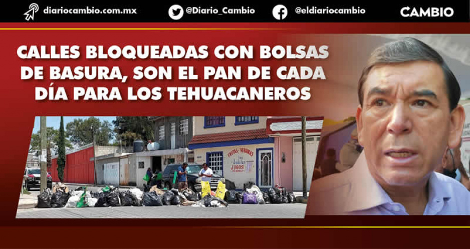 Ni pagando 16 mdp para llevarse la basura de Tehuacán, Tepole puede poner fin a bloqueos con desechos