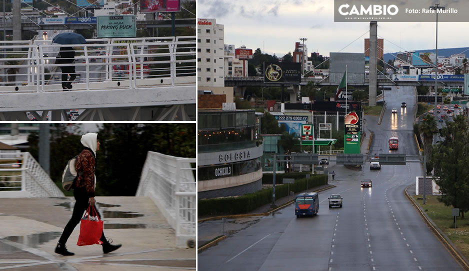 ¿Alguien dijo café con pan? Amanece Puebla con lluvia y bajas temperaturas (VIDEO)