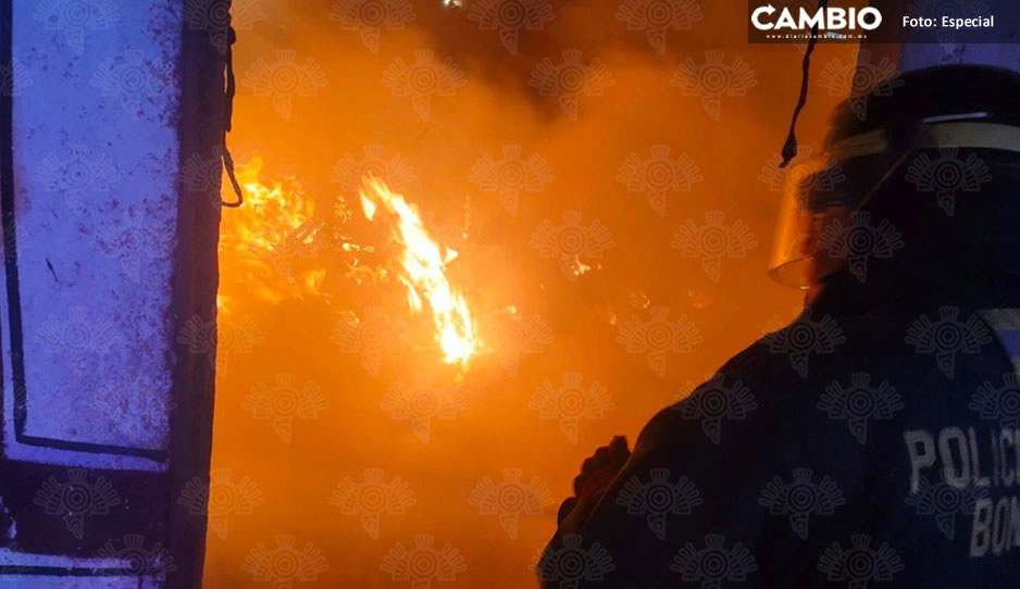 ¡Qué susto! Fuerte incendio desata pánico entre vecinos de la Guadalupe Hidalgo