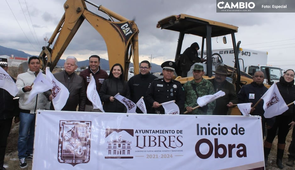 Ponen en marcha construcción de Arco de seguridad en Libres