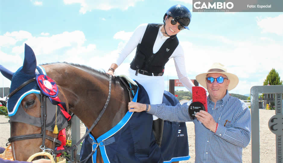 Presidente de la FEM da a conocer en Haras al equipo de salto para los panamericanos (FOTOS)