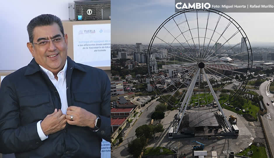 Anuncia Sergio Salomón rehabilitación de Osa Mayor previo a reapertura de la Estrella de Puebla (VIDEO)