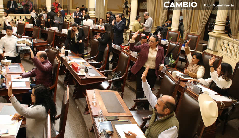 Congreso aprueba Ley de Egresos del estado por 121 mil 468 millones (VIDEOS)