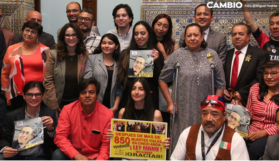 Congreso de Puebla aprueba &quot;Ley Manu&quot;: quitarán licencia a conductores borrachos
