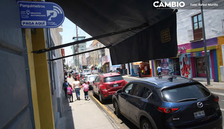 Negocio de Parkimovil va para arriba: 170 mil al mes por la app de parquímetros en Puebla
