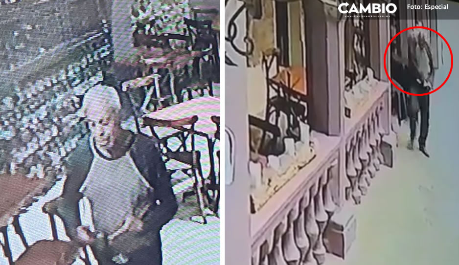 Roban celular en famoso restaurante de Atlixco