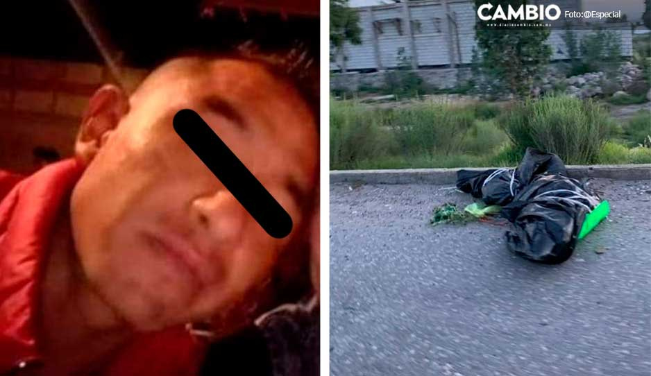 Abandonan cadáver de mototaxista con narcomensaje en Acajete