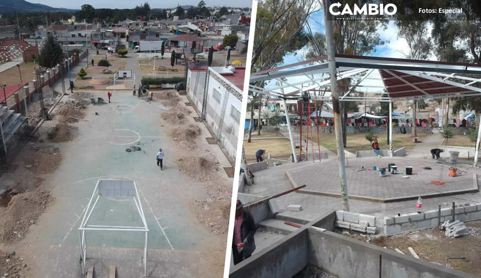 Mario de la Rosa avanza en obras relevantes en beneficio de ciudadanos de Amozoc