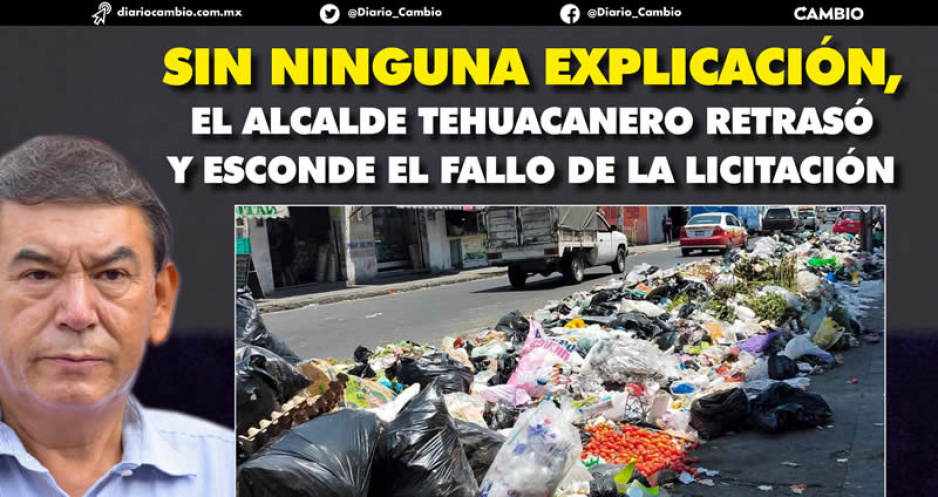 Tepole se exhibe como mentiroso: aseguró que fallo de concesión de la basura saldría el jueves, pero no ocurrió