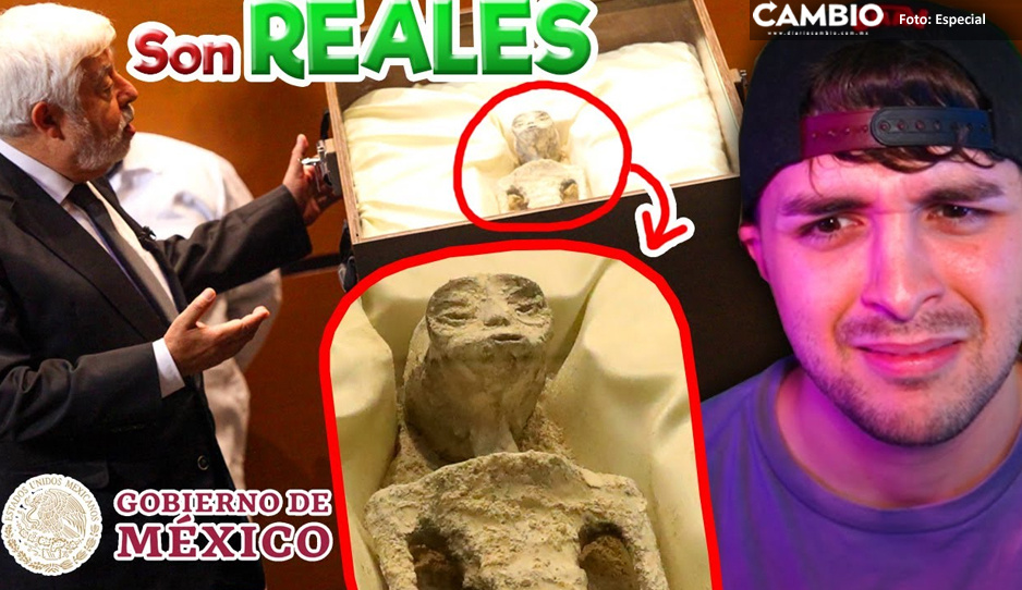 &quot;Pedazos de bichos&quot;: Youtuber explota contra Jaime Maussan por presentar cuerpos NO humanos