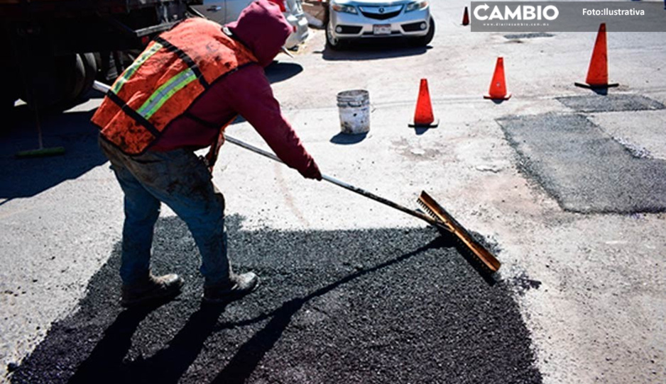 ¡Precaución! Estas calles estarán cerradas este martes por bacheo en Puebla