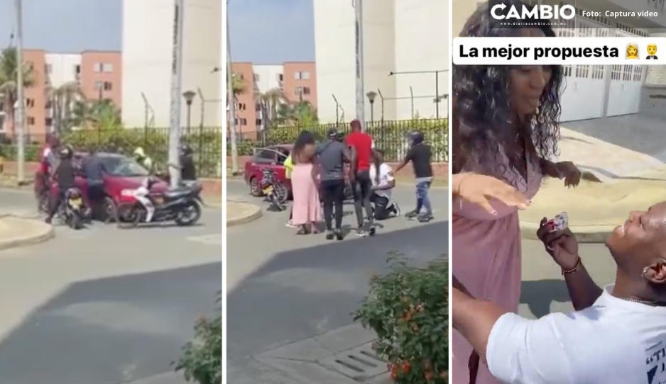 Novio convierte &quot;asalto&quot; en sorpresiva propuesta de matrimonio (VIDEO)