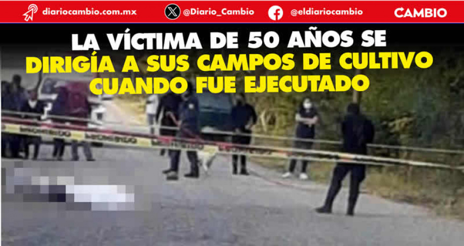 Tras discutir con dos hombres, Juan N. fue baleado mientras circulaba en su bicicleta en Teopantlán