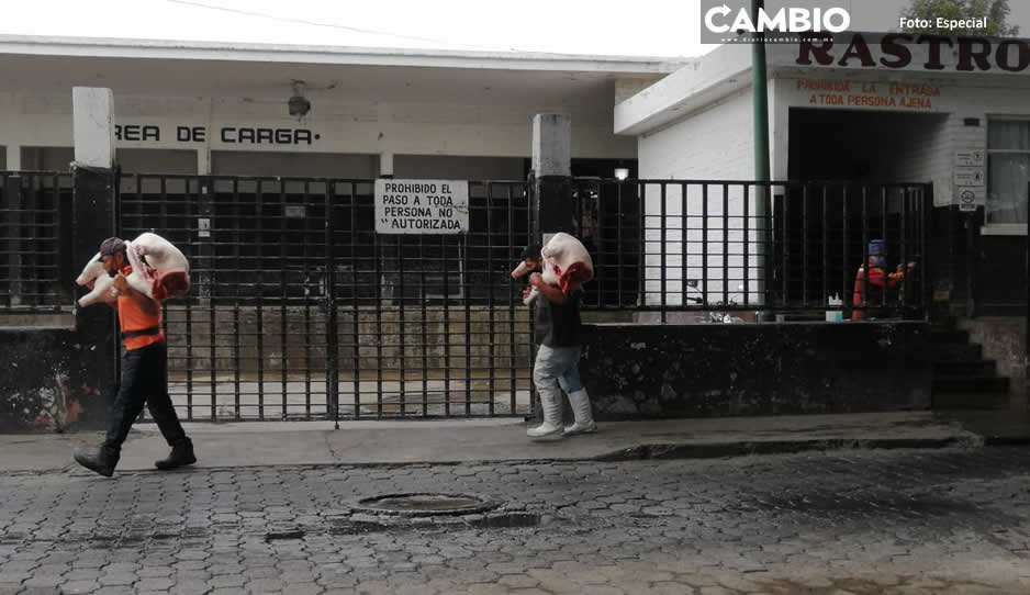 No solo opera en condiciones insalubres: rastro de Tehuacán no tiene agua y se ve obligado a cerrar