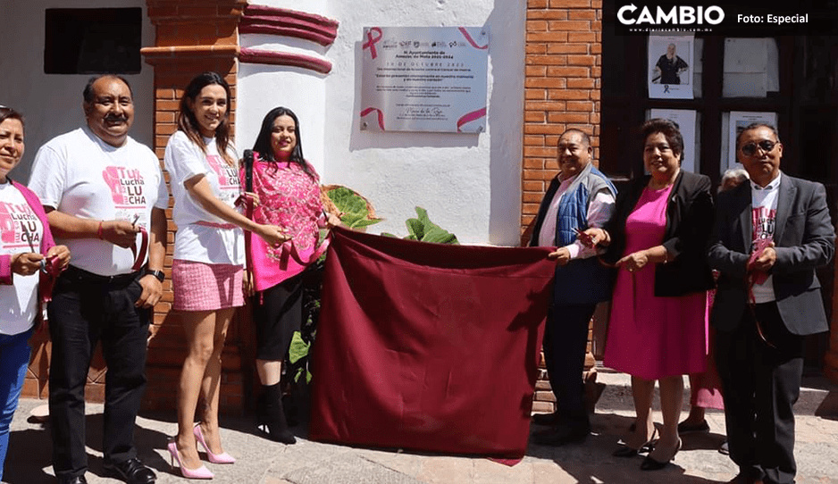 Conmemoran el D&iacute;a Internacional de la Lucha Contra el C&aacute;ncer en Amozoc