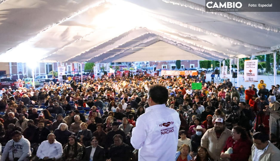Asegura Nacho Mier que su camino por la candidatura de Morena en Puebla es firme