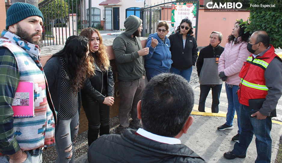 Vecinos y SMT recorren la Atlixcáyotl para poner fin a bloqueos tras cancelación de cruce en Cúmulo de Virgo